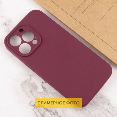 Чохол Silicone Case Full Camera Protective (AA) NO LOGO для Apple iPhone 16 Plus (6.7") Бордовий / Plum Чохол Silicone Case Full Camera Protective (AA) NO LOGO для Apple iPhone 16 Plus (6.7") Бордовий / Plum