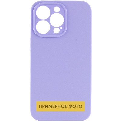 Чохол Silicone Case Full Camera Protective (AA) NO LOGO для Apple iPhone 16 Plus (6.7") Бузковий / Dasheen Чохол Silicone Case Full Camera Protective (AA) NO LOGO для Apple iPhone 16 Plus (6.7") Бузковий / Dasheen