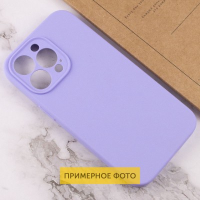 Чохол Silicone Case Full Camera Protective (AA) NO LOGO для Apple iPhone 16 Plus (6.7") Бузковий / Dasheen Чохол Silicone Case Full Camera Protective (AA) NO LOGO для Apple iPhone 16 Plus (6.7") Бузковий / Dasheen