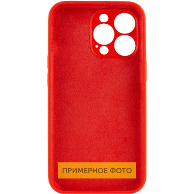 Чохол Silicone Case Full Camera Protective (AA) NO LOGO для Apple iPhone 16 Plus (6.7") Червоний / Red
