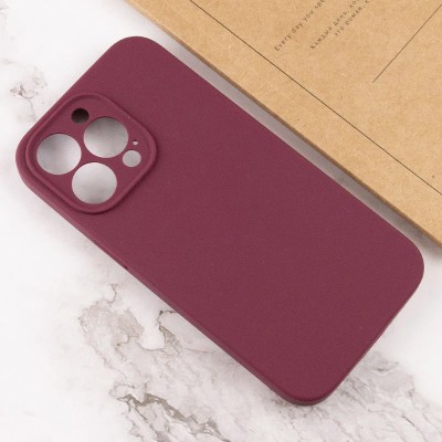 Чохол Silicone Case Full Camera Protective (AA) NO LOGO для Apple iPhone 16 Pro Max (6.9") Бордовий / Plum Чохол Silicone Case Full Camera Protective (AA) NO LOGO для Apple iPhone 16 Pro Max (6.9") Бордовий / Plum