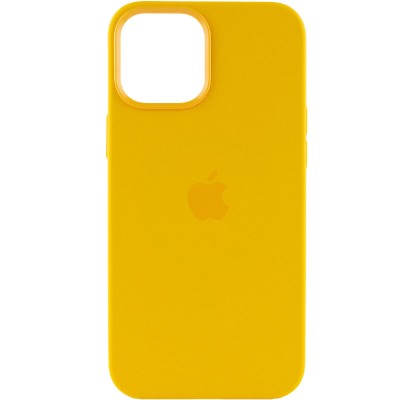 Чохол Silicone case (AAA) full with Magsafe and Animation для Apple iPhone 12 Pro / 12 (6.1") Жовтий / Sunflower Чохол Silicone case (AAA) full with Magsafe and Animation для Apple iPhone 12 Pro / 12 (6.1") Жовтий / Sunflower