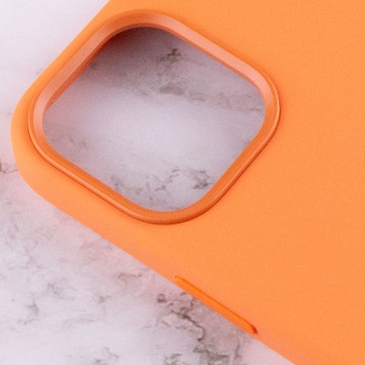 Чохол Silicone case (AAA) full with Magsafe and Animation для Apple iPhone 12 Pro / 12 (6.1") Помаранчевий / Kumquat Чохол Silicone case (AAA) full with Magsafe and Animation для Apple iPhone 12 Pro / 12 (6.1") Помаранчевий / Kumquat