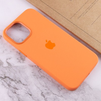 Чохол Silicone case (AAA) full with Magsafe and Animation для Apple iPhone 12 Pro / 12 (6.1") Помаранчевий / Kumquat Чохол Silicone case (AAA) full with Magsafe and Animation для Apple iPhone 12 Pro / 12 (6.1") Помаранчевий / Kumquat