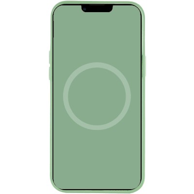 Чохол Silicone case (AAA) full with Magsafe and Animation для Apple iPhone 12 Pro Max (6.7") Зелений / Pistachio Чохол Silicone case (AAA) full with Magsafe and Animation для Apple iPhone 12 Pro Max (6.7") Зелений / Pistachio