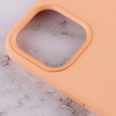 Чохол Silicone case (AAA) full with Magsafe and Animation для Apple iPhone 12 Pro Max (6.7") Помаранчевий / Cantaloupe Чохол Silicone case (AAA) full with Magsafe and Animation для Apple iPhone 12 Pro Max (6.7") Помаранчевий / Cantaloupe