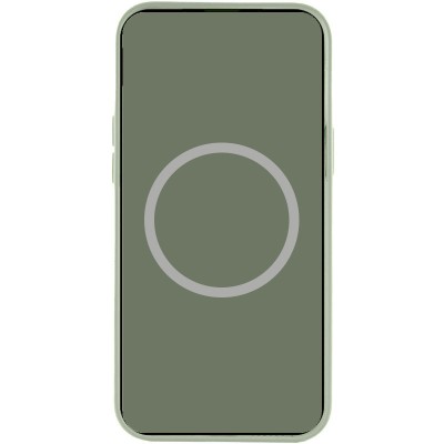 Чохол Silicone case (AAA) full with Magsafe and Animation для Apple iPhone 15 Pro (6.1") Зелений / Cypress Чохол Silicone case (AAA) full with Magsafe and Animation для Apple iPhone 15 Pro (6.1") Зелений / Cypress
