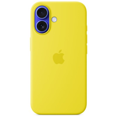 Чохол Silicone case (AAA) full with Magsafe and Animation для Apple iPhone 16 (6.1") Star Fruit