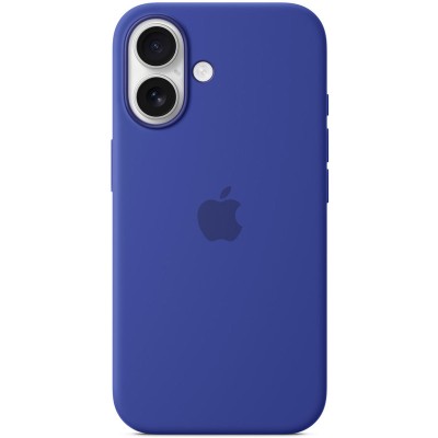 Чохол Silicone case (AAA) full with Magsafe and Animation для Apple iPhone 16 (6.1") Синій / Ultramarine Чохол Silicone case (AAA) full with Magsafe and Animation для Apple iPhone 16 (6.1") Синій / Ultramarine