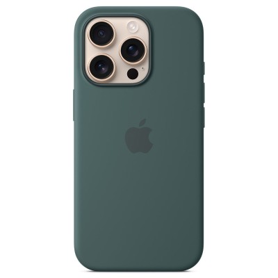 Чохол Silicone case (AAA) full with Magsafe and Animation для Apple iPhone 16 Pro Max (6.9") Lake Green Чохол Silicone case (AAA) full with Magsafe and Animation для Apple iPhone 16 Pro Max (6.9") Lake Green