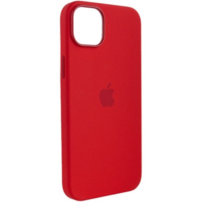 Чохол Silicone case (AAA) full with Magsafe для Apple iPhone 12 Pro Max (6.7") Червоний / Red Чохол Silicone case (AAA) full with Magsafe для Apple iPhone 12 Pro Max (6.7") Червоний / Red