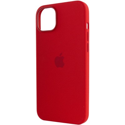 Чохол Silicone case (AAA) full with Magsafe для Apple iPhone 12 Pro Max (6.7") Червоний / Red Чохол Silicone case (AAA) full with Magsafe для Apple iPhone 12 Pro Max (6.7") Червоний / Red