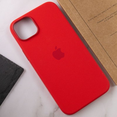 Чохол Silicone case (AAA) full with Magsafe для Apple iPhone 12 Pro Max (6.7") Червоний / Red Чохол Silicone case (AAA) full with Magsafe для Apple iPhone 12 Pro Max (6.7") Червоний / Red
