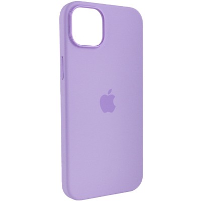 Чохол Silicone case (AAA) full with Magsafe для Apple iPhone 14 Pro Max (6.7") Бузковий / Lilac Чохол Silicone case (AAA) full with Magsafe для Apple iPhone 14 Pro Max (6.7") Бузковий / Lilac