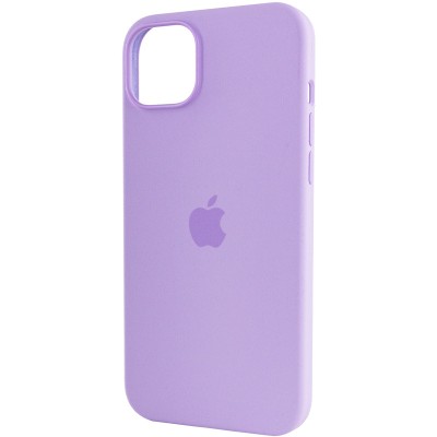 Чохол Silicone case (AAA) full with Magsafe для Apple iPhone 14 Pro Max (6.7") Бузковий / Lilac Чохол Silicone case (AAA) full with Magsafe для Apple iPhone 14 Pro Max (6.7") Бузковий / Lilac