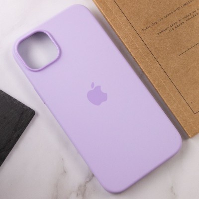 Чохол Silicone case (AAA) full with Magsafe для Apple iPhone 14 Pro Max (6.7") Бузковий / Lilac Чохол Silicone case (AAA) full with Magsafe для Apple iPhone 14 Pro Max (6.7") Бузковий / Lilac