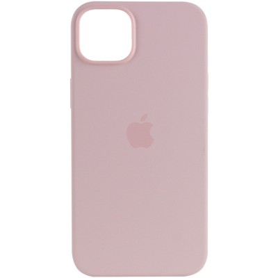 Чохол Silicone case (AAA) full with Magsafe для Apple iPhone 14 Pro Max (6.7") Рожевий / Chalk Pink Чохол Silicone case (AAA) full with Magsafe для Apple iPhone 14 Pro Max (6.7") Рожевий / Chalk Pink