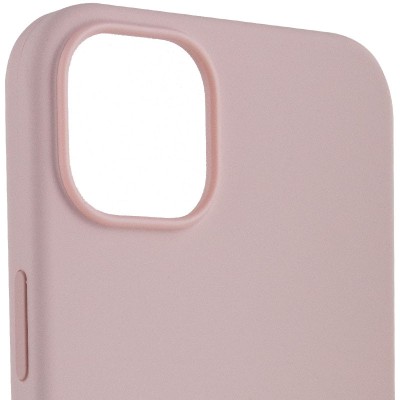 Чохол Silicone case (AAA) full with Magsafe для Apple iPhone 14 Pro Max (6.7") Рожевий / Chalk Pink Чохол Silicone case (AAA) full with Magsafe для Apple iPhone 14 Pro Max (6.7") Рожевий / Chalk Pink