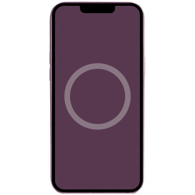 Чохол Silicone case (AAA) with Magsafe and Animation (button) для Apple iPhone 16 Pro (6.3") Plum