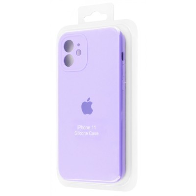 Чохол Silicone Case Camera Protection iPhone 11 purple