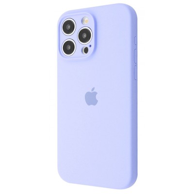 Чохол Silicone Case Camera Protection iPhone 13 Pro Max lilac cream