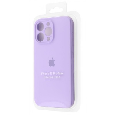Чохол Silicone Case Camera Protection iPhone 13 Pro Max white
