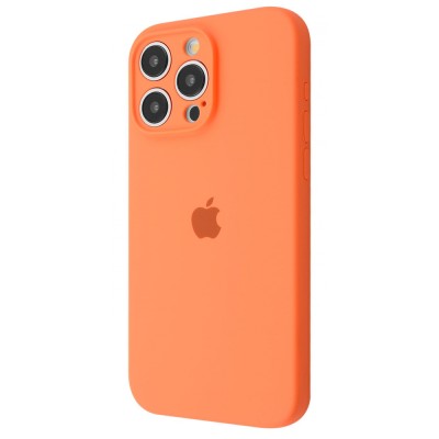 Чохол Silicone Case Camera Protection iPhone 14 Pro Max orange