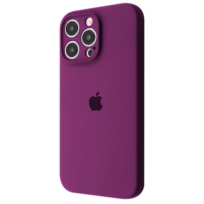 Чохол Silicone Case Camera Protection iPhone 14 Pro Max purple