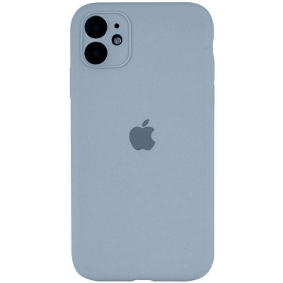 Чохол Silicone Case Full Camera Protective (AA) для Apple iPhone 12 (6.1") Блакитний / Sweet Blue Чохол Silicone Case Full Camera Protective (AA) для Apple iPhone 12 (6.1") Блакитний / Sweet Blue