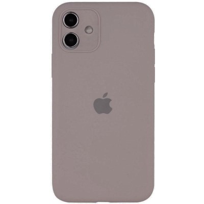 Чохол Silicone Case Full Camera Protective (AA) для Apple iPhone 12 (6.1") Сірий / Lavender Чохол Silicone Case Full Camera Protective (AA) для Apple iPhone 12 (6.1") Сірий / Lavender