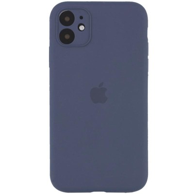 Чохол Silicone Case Full Camera Protective (AA) для Apple iPhone 12 (6.1") Сірий / Lavender Gray Чохол Silicone Case Full Camera Protective (AA) для Apple iPhone 12 (6.1") Сірий / Lavender Gray