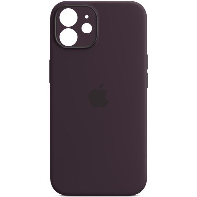 Чохол Silicone Case Full Camera Protective (AA) для Apple iPhone 12 (6.1") Фіолетовий / Elderberry Чохол Silicone Case Full Camera Protective (AA) для Apple iPhone 12 (6.1") Фіолетовий / Elderberry