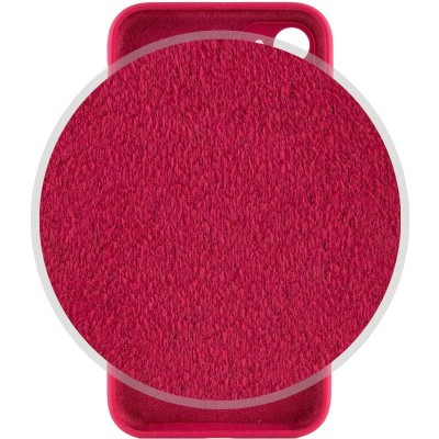 Чохол Silicone Case Full Camera Protective (AA) для Apple iPhone 12 (6.1") Червоний / Rose Red Чохол Silicone Case Full Camera Protective (AA) для Apple iPhone 12 (6.1") Червоний / Rose Red