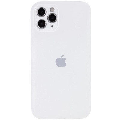 Чохол Silicone Case Full Camera Protective (AA) для Apple iPhone 12 Pro (6.1") Білий / White Чохол Silicone Case Full Camera Protective (AA) для Apple iPhone 12 Pro (6.1") Білий / White