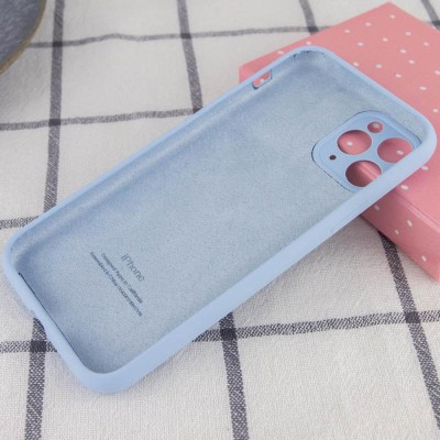 Чохол Silicone Case Full Camera Protective (AA) для Apple iPhone 12 Pro (6.1") Блакитний / Lilac Blue Чохол Silicone Case Full Camera Protective (AA) для Apple iPhone 12 Pro (6.1") Блакитний / Lilac Blue