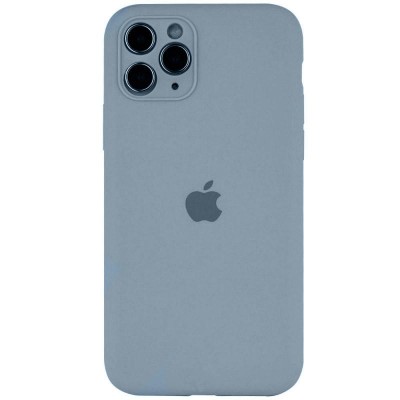Чохол Silicone Case Full Camera Protective (AA) для Apple iPhone 12 Pro (6.1") Блакитний / Sweet Blue Чохол Silicone Case Full Camera Protective (AA) для Apple iPhone 12 Pro (6.1") Блакитний / Sweet Blue