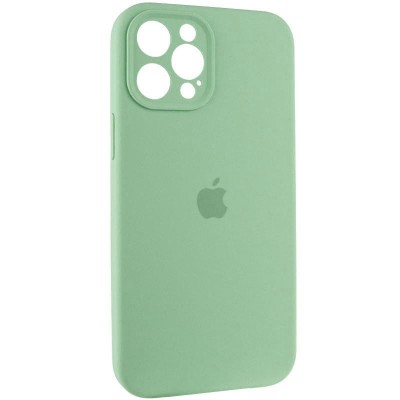 Чохол Silicone Case Full Camera Protective (AA) для Apple iPhone 12 Pro (6.1") Зелений / Pistachio Чохол Silicone Case Full Camera Protective (AA) для Apple iPhone 12 Pro (6.1") Зелений / Pistachio