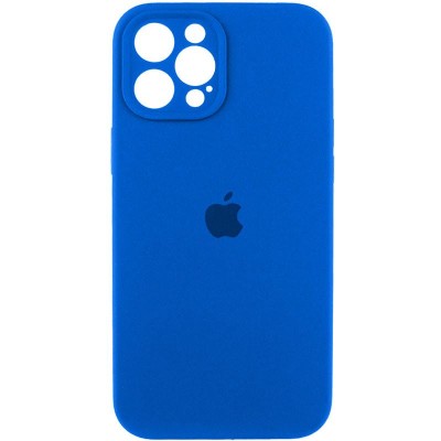Чохол Silicone Case Full Camera Protective (AA) для Apple iPhone 12 Pro (6.1") Синій / Capri Blue Чохол Silicone Case Full Camera Protective (AA) для Apple iPhone 12 Pro (6.1") Синій / Capri Blue