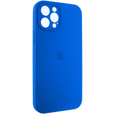 Чохол Silicone Case Full Camera Protective (AA) для Apple iPhone 12 Pro (6.1") Синій / Capri Blue Чохол Silicone Case Full Camera Protective (AA) для Apple iPhone 12 Pro (6.1") Синій / Capri Blue