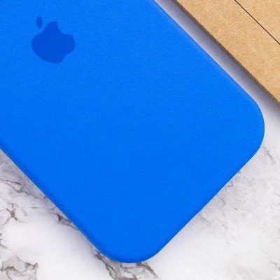 Чохол Silicone Case Full Camera Protective (AA) для Apple iPhone 12 Pro (6.1") Синій / Capri Blue Чохол Silicone Case Full Camera Protective (AA) для Apple iPhone 12 Pro (6.1") Синій / Capri Blue