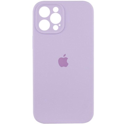 Чохол Silicone Case Full Camera Protective (AA) для Apple iPhone 12 Pro Max (6.7") Бузковий / Lilac Чохол Silicone Case Full Camera Protective (AA) для Apple iPhone 12 Pro Max (6.7") Бузковий / Lilac