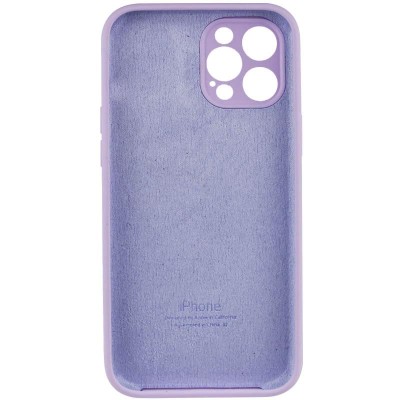 Чохол Silicone Case Full Camera Protective (AA) для Apple iPhone 12 Pro Max (6.7") Бузковий / Lilac Чохол Silicone Case Full Camera Protective (AA) для Apple iPhone 12 Pro Max (6.7") Бузковий / Lilac