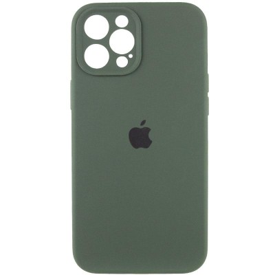 Чохол Silicone Case Full Camera Protective (AA) для Apple iPhone 12 Pro Max (6.7") Зелений / Cyprus Green Чохол Silicone Case Full Camera Protective (AA) для Apple iPhone 12 Pro Max (6.7") Зелений / Cyprus Green