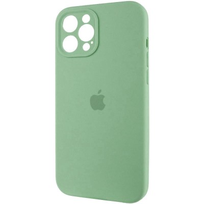 Чохол Silicone Case Full Camera Protective (AA) для Apple iPhone 12 Pro Max (6.7") Зелений / Pistachio Чохол Silicone Case Full Camera Protective (AA) для Apple iPhone 12 Pro Max (6.7") Зелений / Pistachio