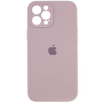 Чохол Silicone Case Full Camera Protective (AA) для Apple iPhone 12 Pro Max (6.7") Сірий / Lavender Чохол Silicone Case Full Camera Protective (AA) для Apple iPhone 12 Pro Max (6.7") Сірий / Lavender