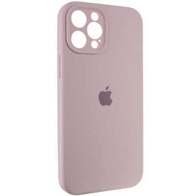 Чохол Silicone Case Full Camera Protective (AA) для Apple iPhone 12 Pro Max (6.7") Сірий / Lavender Чохол Silicone Case Full Camera Protective (AA) для Apple iPhone 12 Pro Max (6.7") Сірий / Lavender