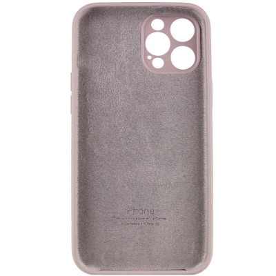 Чохол Silicone Case Full Camera Protective (AA) для Apple iPhone 12 Pro Max (6.7") Сірий / Lavender Чохол Silicone Case Full Camera Protective (AA) для Apple iPhone 12 Pro Max (6.7") Сірий / Lavender