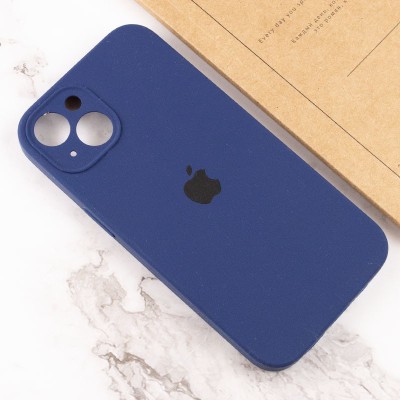 Чохол Silicone Case Full Camera Protective (AA) для Apple iPhone 15 Plus (6.7") Синій / Deep navy Чохол Silicone Case Full Camera Protective (AA) для Apple iPhone 15 Plus (6.7") Синій / Deep navy