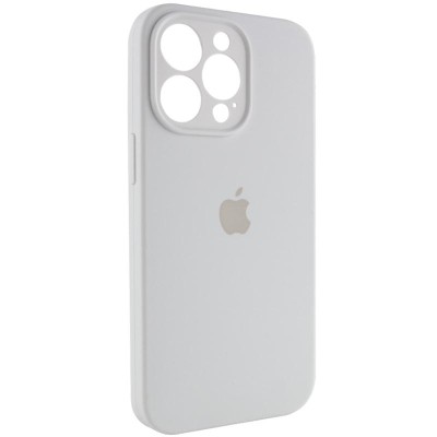 Чохол Silicone Case Full Camera Protective (AA) для Apple iPhone 15 Pro (6.1") Білий / White Чохол Silicone Case Full Camera Protective (AA) для Apple iPhone 15 Pro (6.1") Білий / White