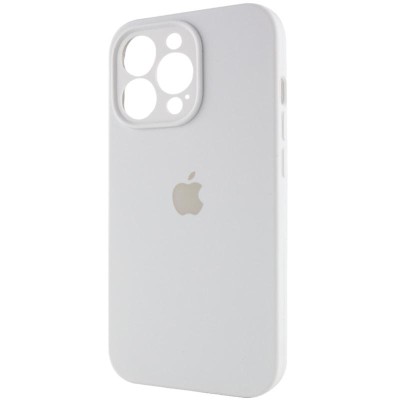 Чохол Silicone Case Full Camera Protective (AA) для Apple iPhone 15 Pro (6.1") Білий / White Чохол Silicone Case Full Camera Protective (AA) для Apple iPhone 15 Pro (6.1") Білий / White